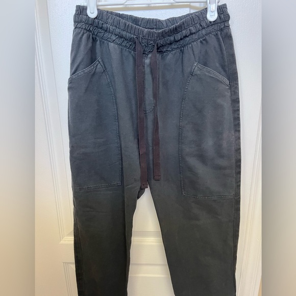 Zara pants with elastic waistband and drawstrings-Faded gray-size M US - Picture 4 of 9